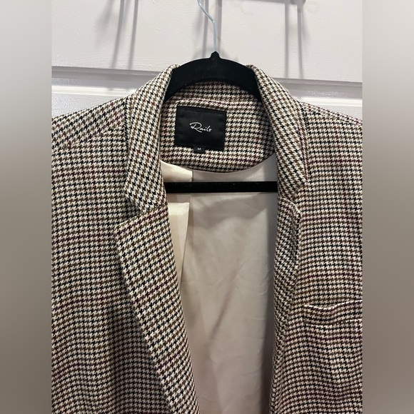 Rails Stanton Houndstooth Blazer- Cambridge Plaid - Picture 2 of 3